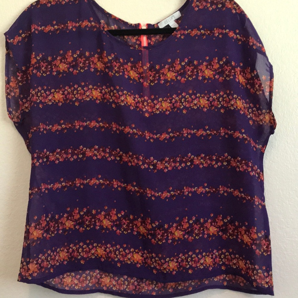 Purple blouse